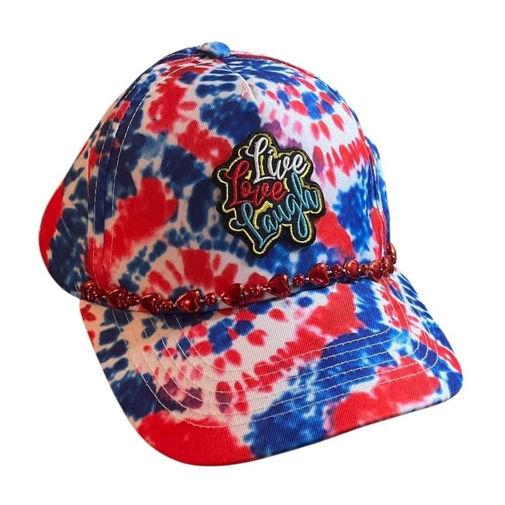 Live Love Laugh Tie Dyed Baseball Hat